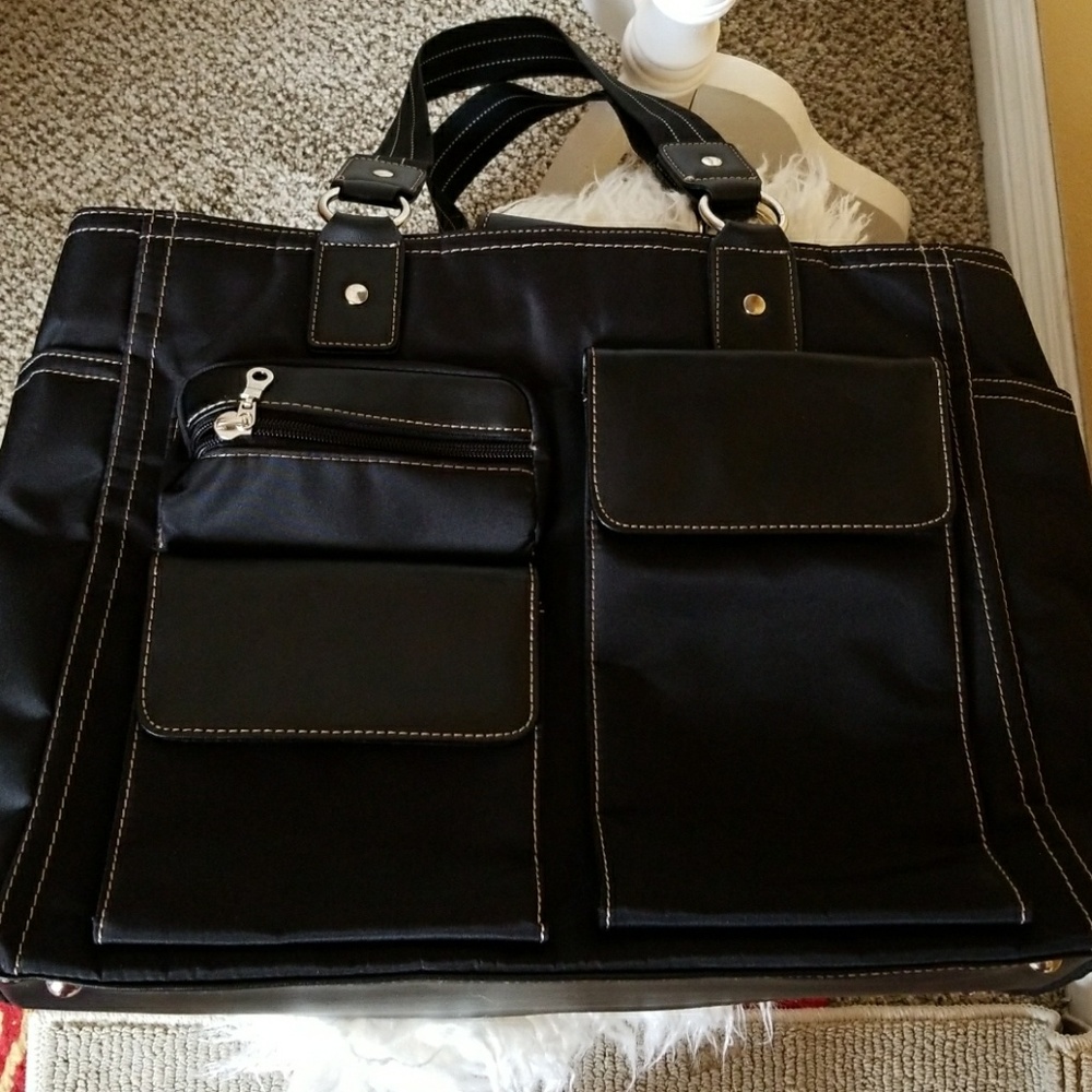 Computer case , black vinyl w/plckets - Picture 5 of 8